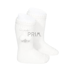 Load image into Gallery viewer, CONDOR POM POM KNEE SOCK
