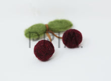 Load image into Gallery viewer, FELT CHERRIES CLIP
