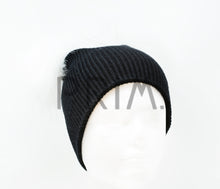 Load image into Gallery viewer, DOUBLE RACCOON FUR POM POM HAT
