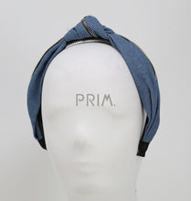 Load image into Gallery viewer, ZIPPER KNOT HEADBAND
