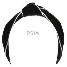 Load image into Gallery viewer, VELVET KNOT PIPING HEADBAND
