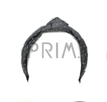 Load image into Gallery viewer, TAFFETA KNOT HEADBAND WITH NET
