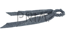 Load image into Gallery viewer, DACEE HEATHERED KNIT SCRUNCHY WITH TAILS
