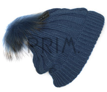 Load image into Gallery viewer, GENUINE FUR POM POM HAT
