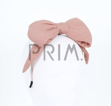 Load image into Gallery viewer, DACEE MUSLIN BOW HEADBAND

