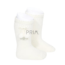 Load image into Gallery viewer, CONDOR POM POM KNEE SOCK
