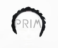 Load image into Gallery viewer, TWISTED PEARL VELVET HEADBAND
