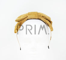 Load image into Gallery viewer, CORDUROY WIRE BOW HEADBAND
