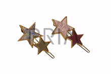 Load image into Gallery viewer, HEIRLOOMS COLORED DOUBLE STAR CLIP
