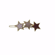 Load image into Gallery viewer, HEIRLOOMS COLORED TRIPLE STAR CLIP
