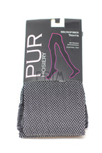Load image into Gallery viewer, MICROFIBER HIRRINGBONE DESIGN TIGHTS
