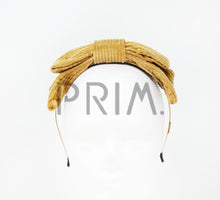 Load image into Gallery viewer, CORDUROY WIRE BOW HEADBAND
