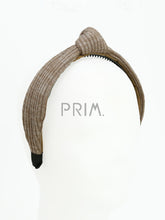 Load image into Gallery viewer, DACEE HEATHERED RIBBED KNOT HEADBAND
