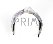 Load image into Gallery viewer, TIE DYE DENIM KNOT HEADBAND
