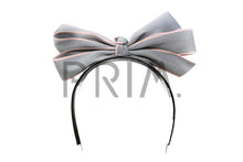 Load image into Gallery viewer, STAND UP TWO TONED BOW HEADBAND
