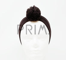 Load image into Gallery viewer, POM-POM WITH METALLIC STRINGS BABY HEADBAND
