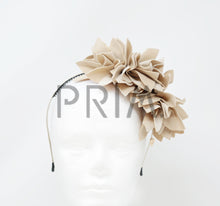 Load image into Gallery viewer, DOUBLE SIDE FLOWER WITH BUTTON HEADBAND
