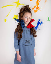 Load image into Gallery viewer, HEIRLOOMS DENIM BOW CLIPS
