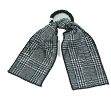 Load image into Gallery viewer, DACEE KNIT CHECKERED PONY WITH TAILS
