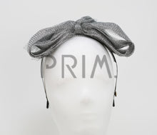 Load image into Gallery viewer, METALLIC TULLE BOW HEADBAND
