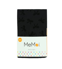 Load image into Gallery viewer, MEMOI FLOCKED SHEER BOUNCING BOW TIGHTS
