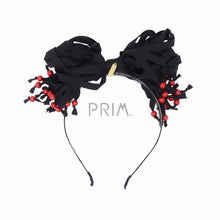 Load image into Gallery viewer, HEIRLOOMS STRINGY BOW PEARLS HEADBAND
