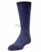 Load image into Gallery viewer, MEMOI BOYS DIAMOND TEXTURE DRESS SOCK
