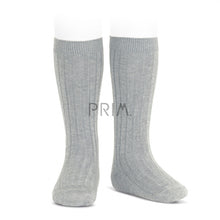 Load image into Gallery viewer, CONDOR RIBBED COTTON KNEE SOCK
