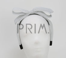 Load image into Gallery viewer, SHIMMER HORSEHAIR BOW HEADBAND
