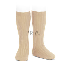 Load image into Gallery viewer, CONDOR RIBBED COTTON KNEE SOCK
