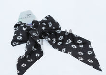 Load image into Gallery viewer, DACEE FLORAL PRINTED BOW SCRUNCHY WITH TAILS

