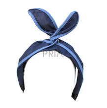 Load image into Gallery viewer, DENIM COVERED TIE TWIST
