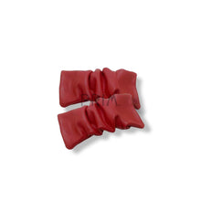 Load image into Gallery viewer, GATHERED LEATHER HAIRPIN
