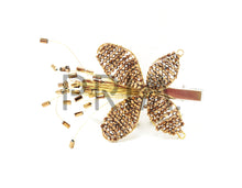 Load image into Gallery viewer, BEADED BUTTERFLY CLIP
